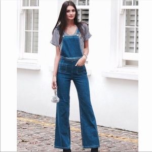 Zara denim jumpsuit